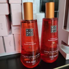 Dầu khô dưỡng da và tóc Rituals of Happy Buddha Dry oil body& hair 100ml