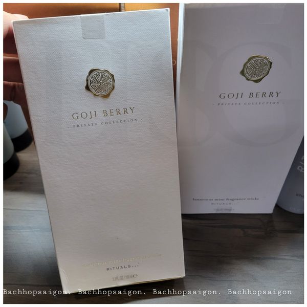 Tinh dầu tán hương GOJI BERRY Rituals Private collection Fragrance Sticks 100ML