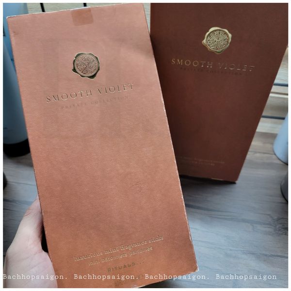 Tinh dầu tán hương SMOOTH VIOLET Rituals Private collection Fragrance Sticks