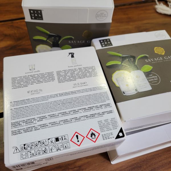 Gift set Nến thơm và xịt thơm nhà The Rituals Private Collection Savage Garden