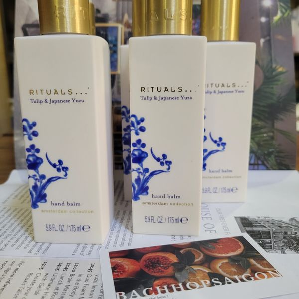 Kem dưỡng da tay Rituals of Tulip & Japanese Yuzu Kitchen Hand balm 175ml