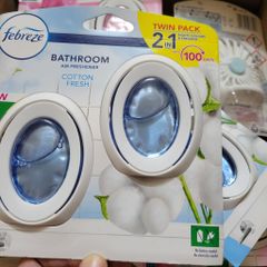 Tinh dầu khử mùi Toilet Febreze Crisp Cotton 7.5ml