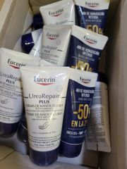 Kem dưỡng da tay Eucerin UreaRepair PLUS 5% Urea hand cream không gây nhờn rít 75ml