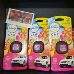 Tinh dầu Thơm xe Febreze car Island Fresh 2x2ml