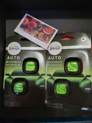 Tinh dầu Thơm xe Febreze Car Wilderness 2x2ml