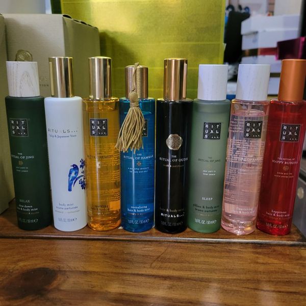 Xịt thơm tóc & cơ thể The Rituals hair and body mist Happy Buddha 50ml