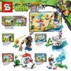 Đồ Chơi Bộ Xếp Hình Plan Vs Zoobie LE85