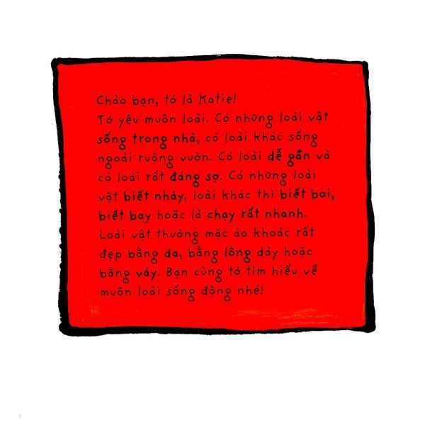 Cuốn Sách Lớn Rực Rỡ Về Loài Vật