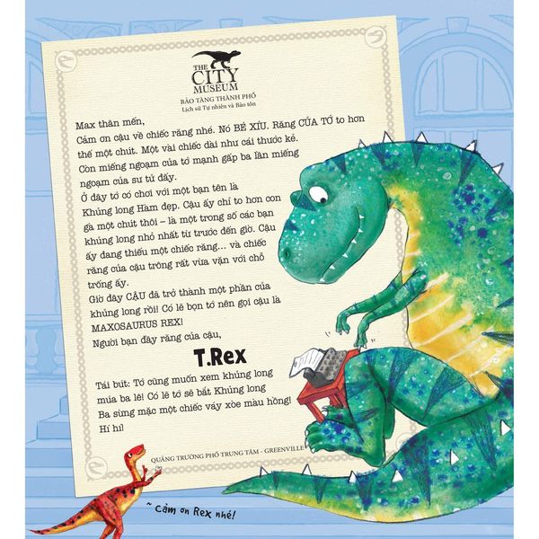 Khủng Long Thân Mến - T-Rex Du Ngoạn (Tái Bản)