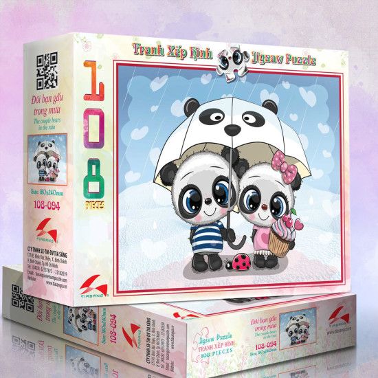 Bộ Xếp Hình Puzzle - Tia Sáng (108 Mảnh Ghép)