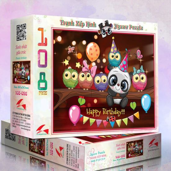 Bộ Xếp Hình Puzzle - Tia Sáng (108 Mảnh Ghép)