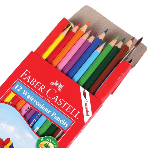 Bút Chì Màu Nước Parrot 12 Màu - Faber-Castell 114462