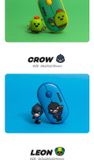 Chuột Không Dây Chống Ồn Brawl Stars Wireless Silence Mouse