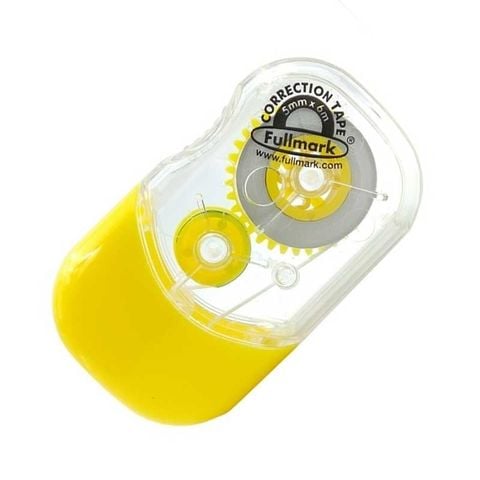 Xóa Kéo Chữ Nhật 5 mm x 6 m - FULLMARK CFE-AFP06 - Vàng - Trắng