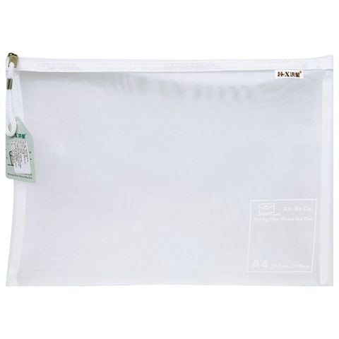 TÚI LƯỚI 1 DÂY KÉO A4 8366