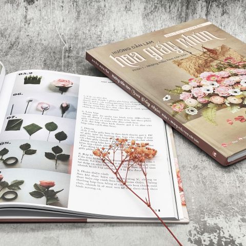 Hướng Dẫn Làm Hoa Giấy Nhún - Phần 1 - Những Mẫu Hoa Căn Bản