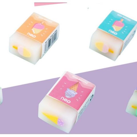 Gôm tẩy thạch Deli hình kem hoa quả - EH301