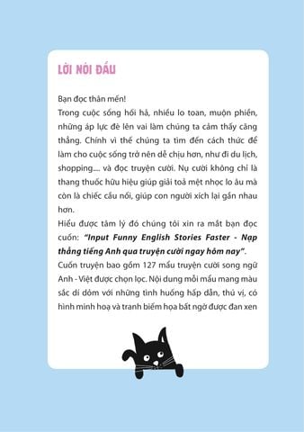 Input Funny English Stories Faster - Nạp Thẳng Tiếng Anh Qua Truyện Cười Ngay Hôm Nay