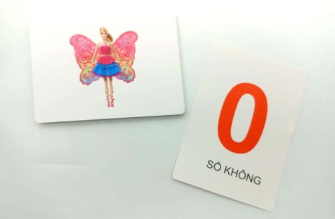 Flash Card - Số Đếm Tiếng Việt Đầu Tiên Cho Bé (Tái Bản)