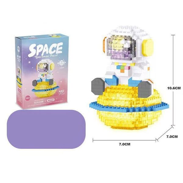 Bộ Xếp Hình - Phi Hành Gia - Đèn Led - LM91