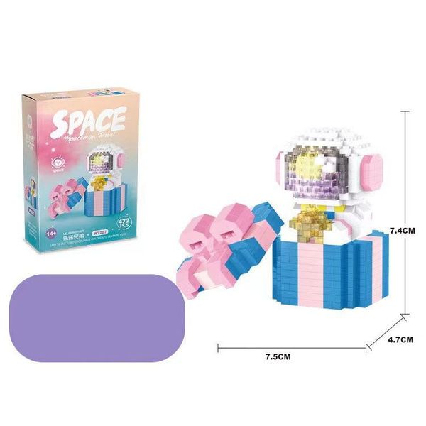 Bộ Xếp Hình - Phi Hành Gia - Đèn Led - LM91