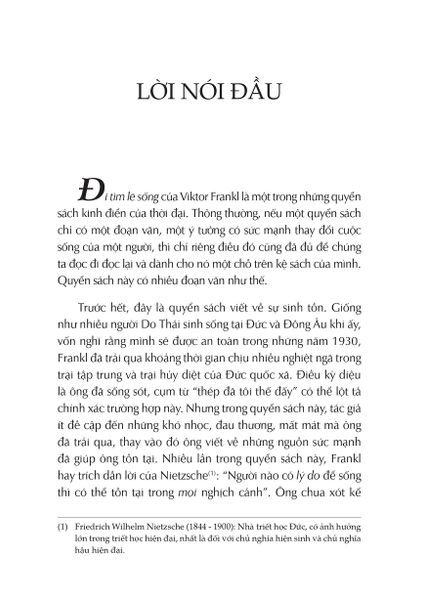 ĐI TÌM LẼ SỐNG
