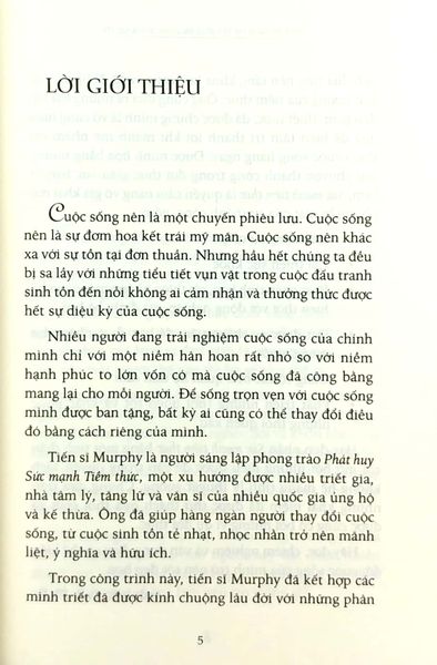 SỨC MẠNH TIỀM THỨC