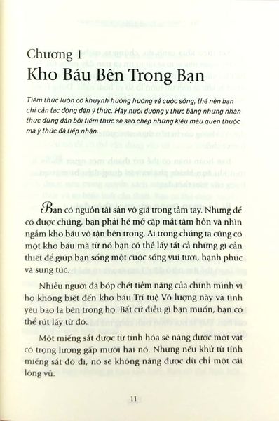 SỨC MẠNH TIỀM THỨC