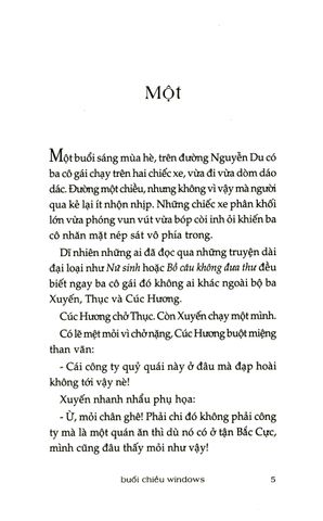 Buổi Chiều Windows (Tái Bản 2022)