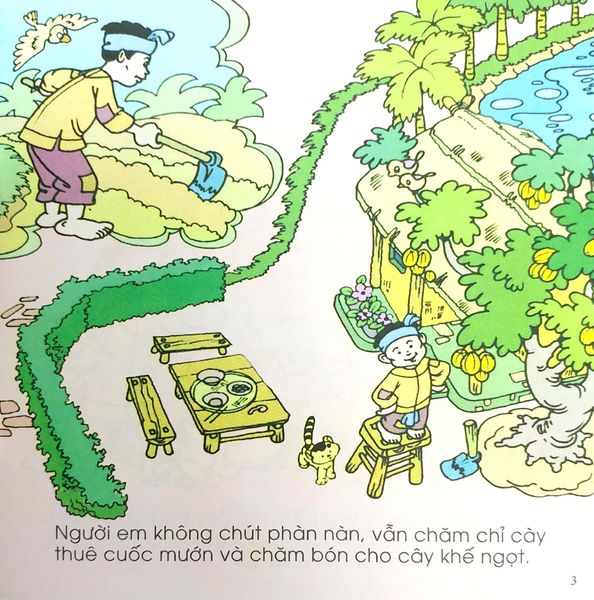 Bé tập kể chuyện - Cây khế