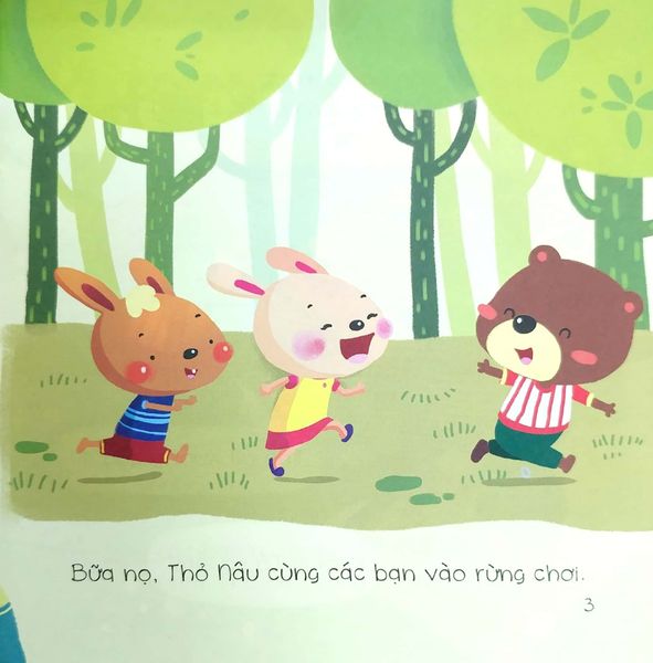 Bé tập kể chuyện - Chú thỏ nhút nhát