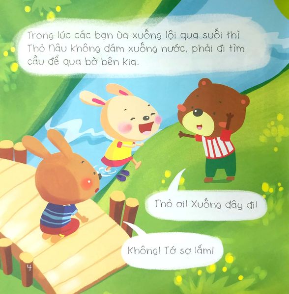 Bé tập kể chuyện - Chú thỏ nhút nhát