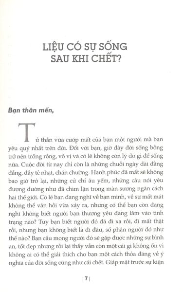 TRỞ VỀ TỪ CÕI SÁNG