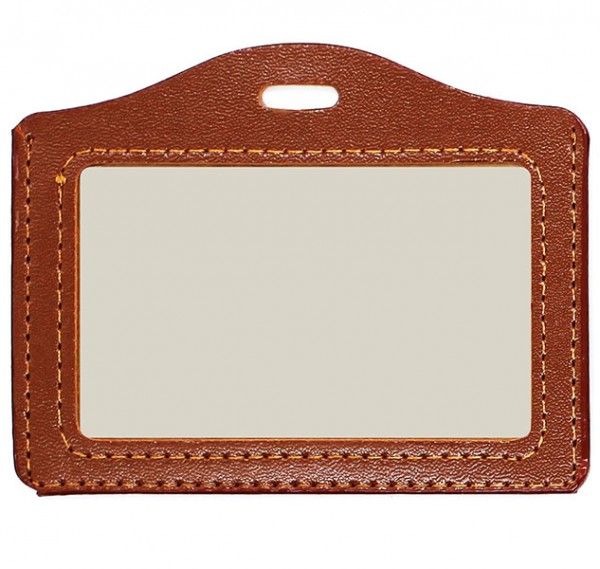 THẺ DA 2 MẶT NGANG - E42900