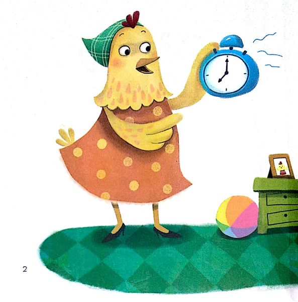 Bé tập kể chuyện - Gà tơ đi học