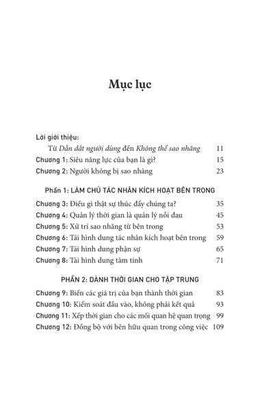 Không thể sao nhãng: Kiểm soát sự tập trung và sống đời bạn muốn