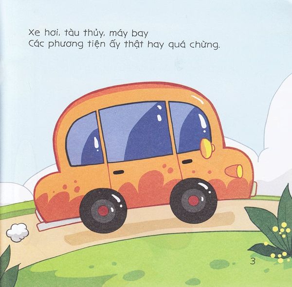 Bé tập kể chuyện - Phương tiện giao thông