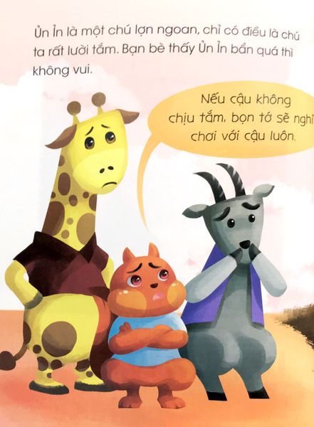Gieo mầm tính cách cho bé yêu. Sạch sẽ