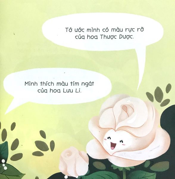 Bé tập kể chuyện - Sự tích hoa hồng