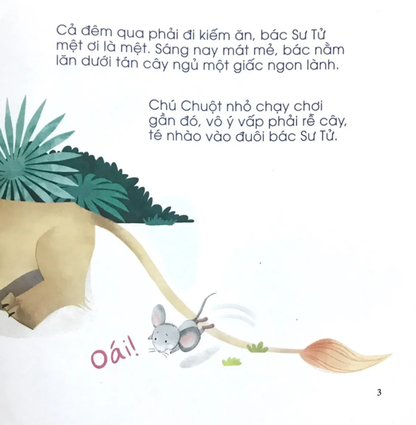 Bé tập kể chuyện - Chú chuột trả ơn