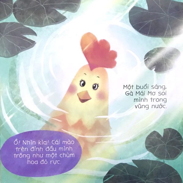 Bé tập kể chuyện - Sự tích Hoa Mào Gà