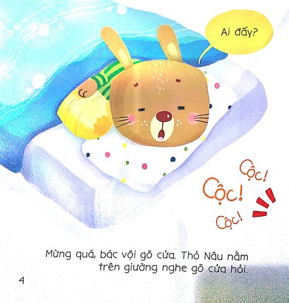 Bé tập kể chuyện - Bác Gấu đen và hai chú thỏ