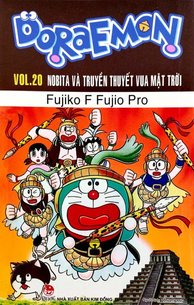 Doraemon - Tập 20 - Nobita Và Truyền Thuyết Vua Mặt Trời (Tái Bản 2023)