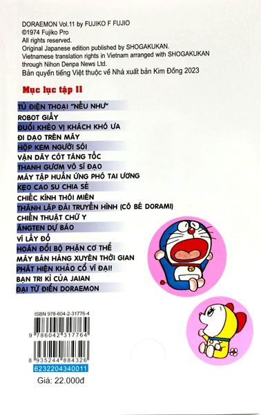 Doraemon Truyện Ngắn - Tập 11