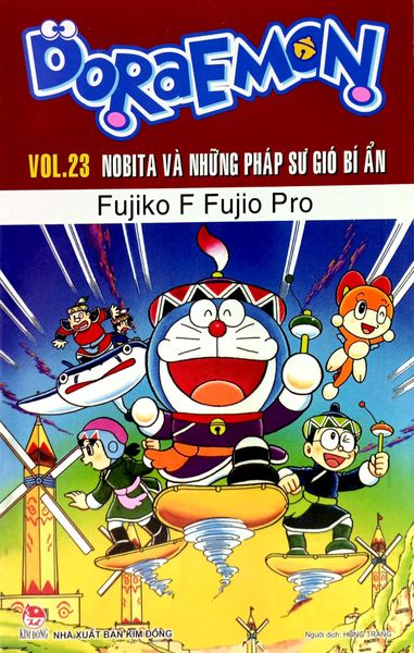 Doraemon - Tập 23 - Nobita Và Những Pháp Sư Gió Bí Ẩn (Tái Bản 2023)