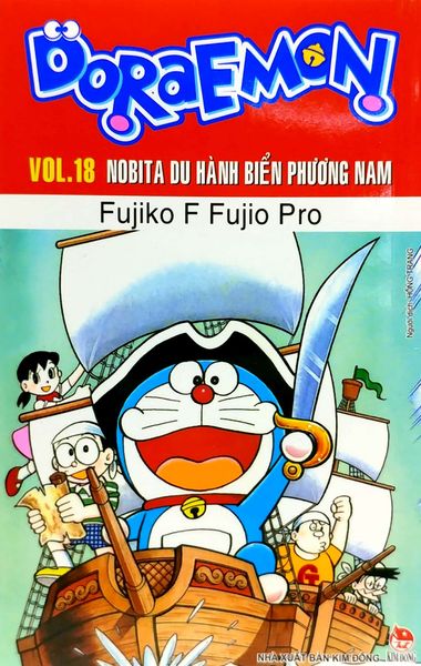 Doraemon - Truyện Dài - Tập 18 - Nobita Du Hành Biển Phương Nam (Tái Bản 2023)