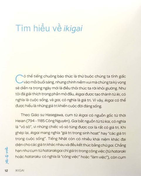 IKIGAI - CHẤT NHẬT TRONG TỪNG KHOẢNH KHẮC