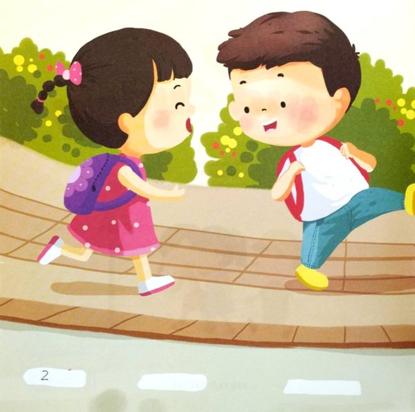 Bé tập kể chuyện - Tập qua đường