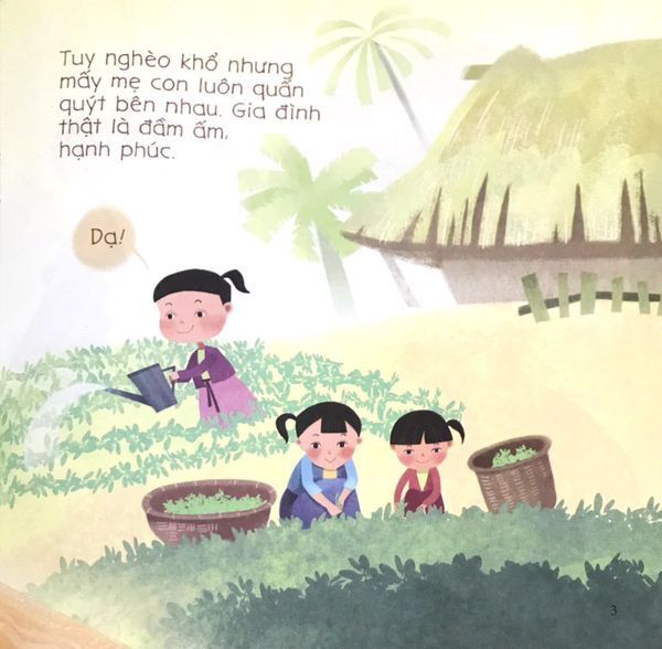 Bé tập kể chuyện - Ba cô gái