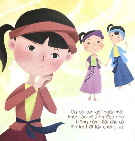 Bé tập kể chuyện - Ba cô gái